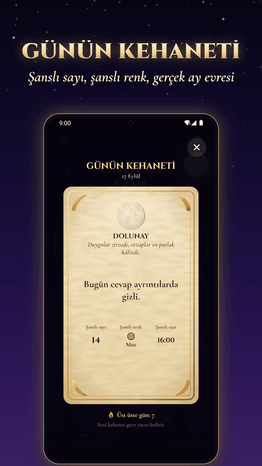 Cadıya Sor günün falı