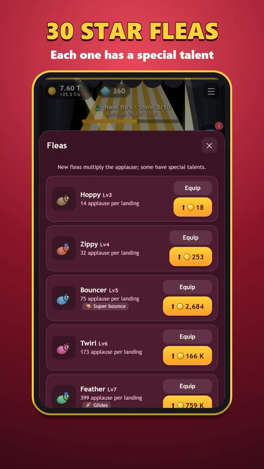Flea Circus – 30 برغوث نجم