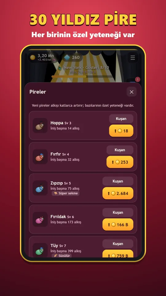 Flea Circus – 30 yıldız pire
