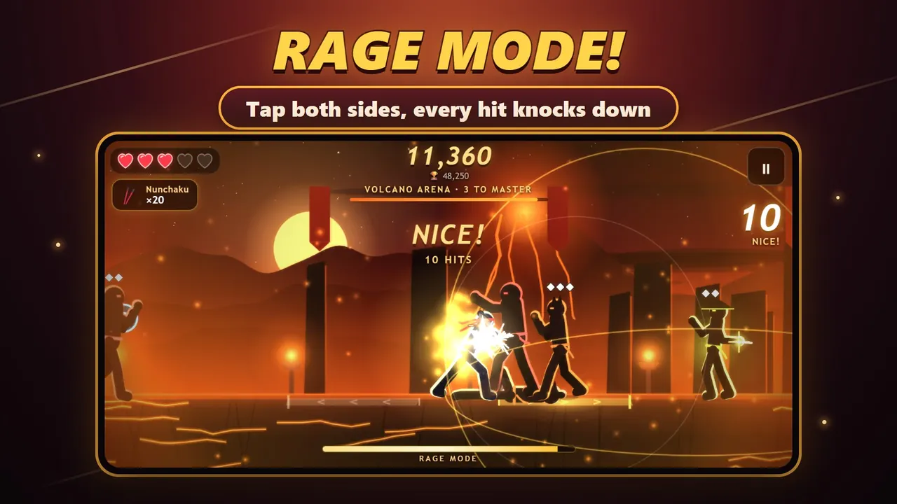 Fury Fist – Rage Mode in the Volcano Arena