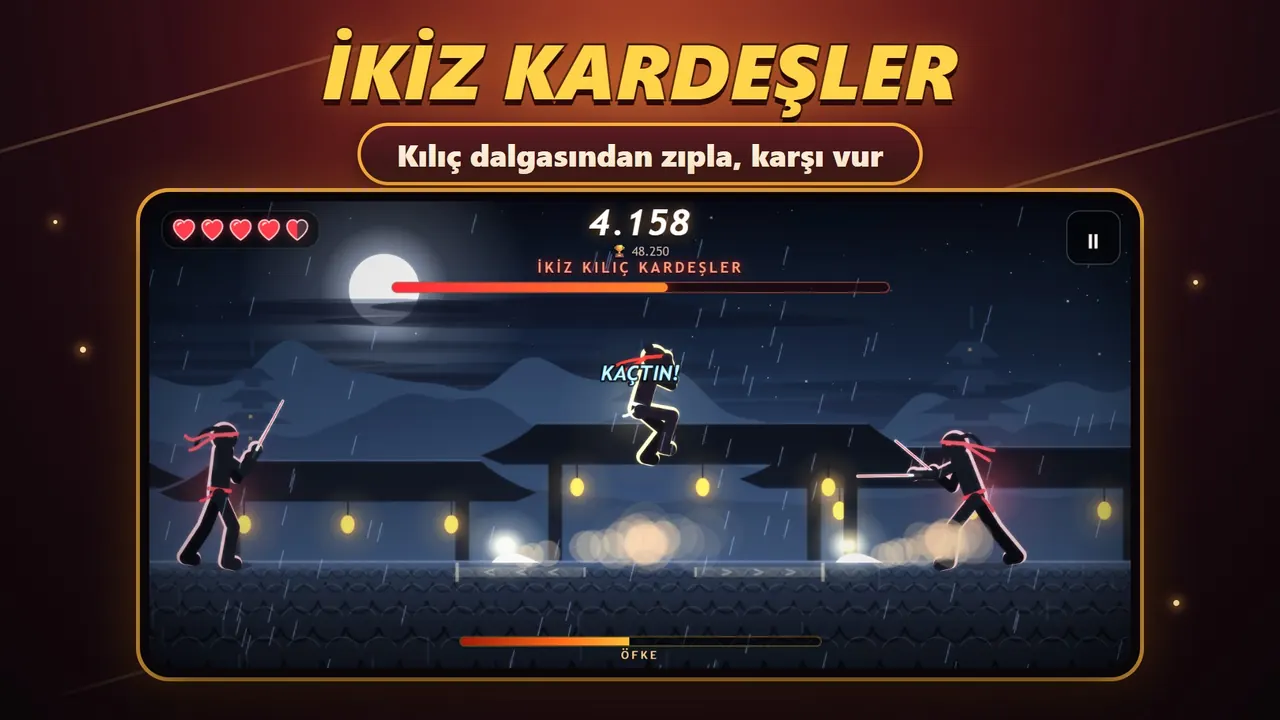 Fury Fist – İkiz Kılıç Kardeşler ve zıplanacak kılıç dalgası