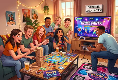 HomeParty Eğlenceli Seri oyun ekranı