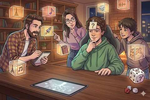 HomeParty Ben Kimim oyun ekranı