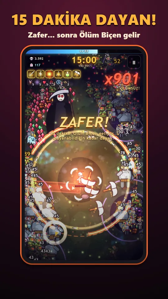 Horde Breaker – Ölüm Biçen yaklaşırken 15:00'de zafer
