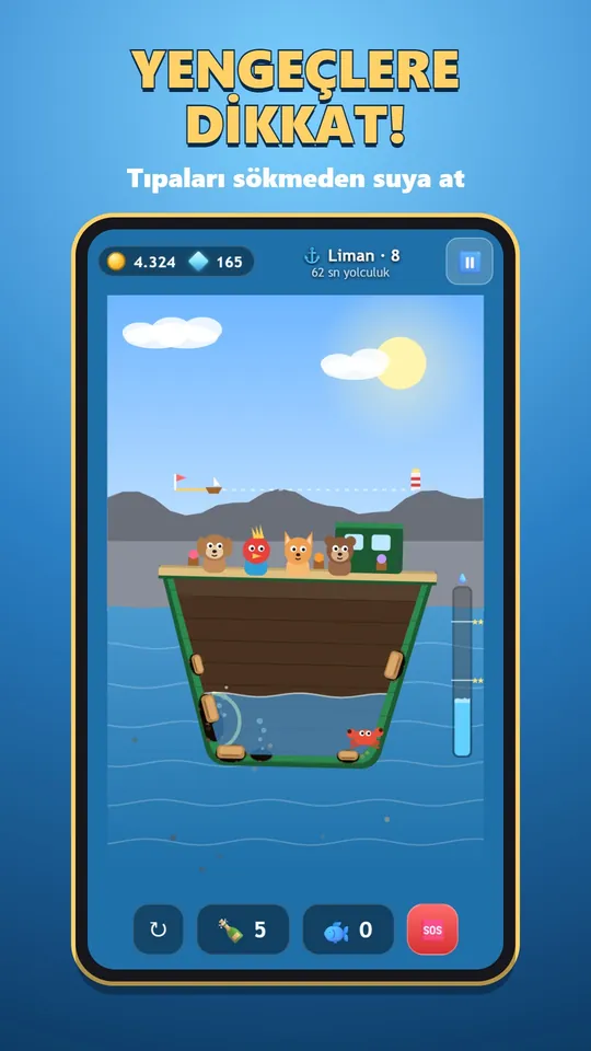 Leaky Boat – Tıpa söken yengeç
