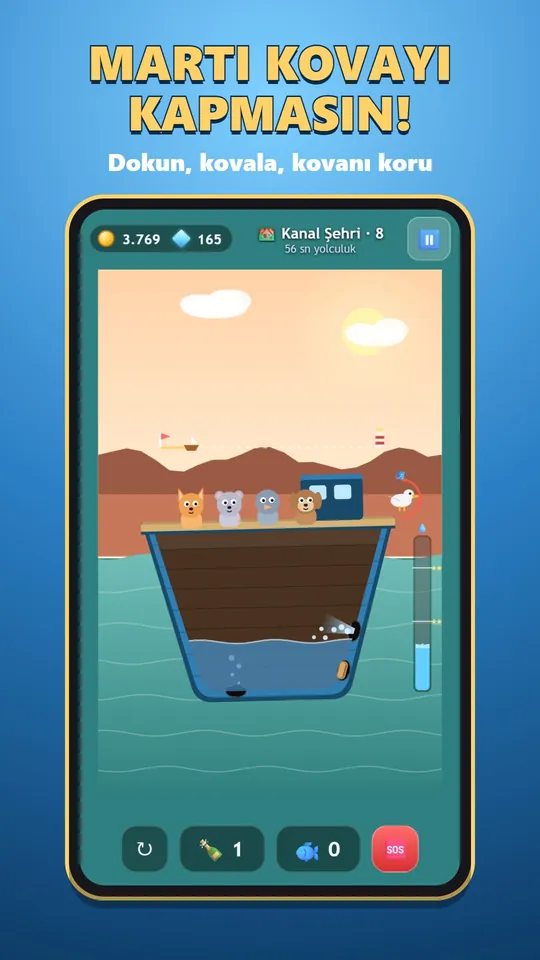 Leaky Boat – Kovaya göz diken martı