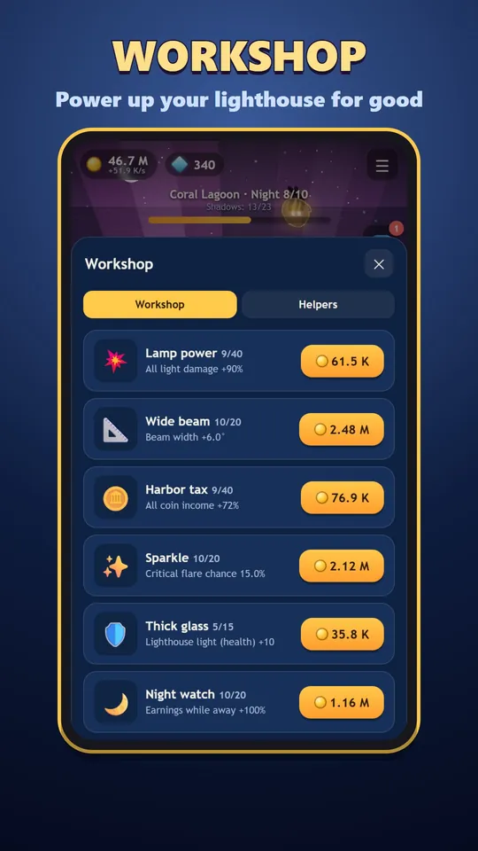 Lightkeeper – Workshop