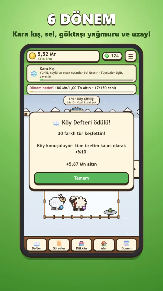 Mutant Köy – 6 DÖNEM: Kara kış, sel, göktaşı yağmuru ve uzay!