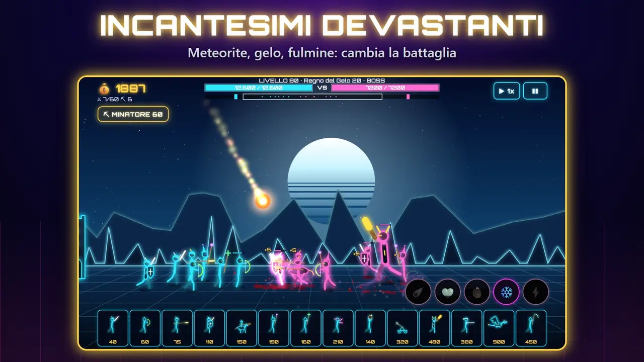 Neon Castelli – INCANTESIMI DEVASTANTI. Meteorite, gelo, fulmine: cambia la battaglia