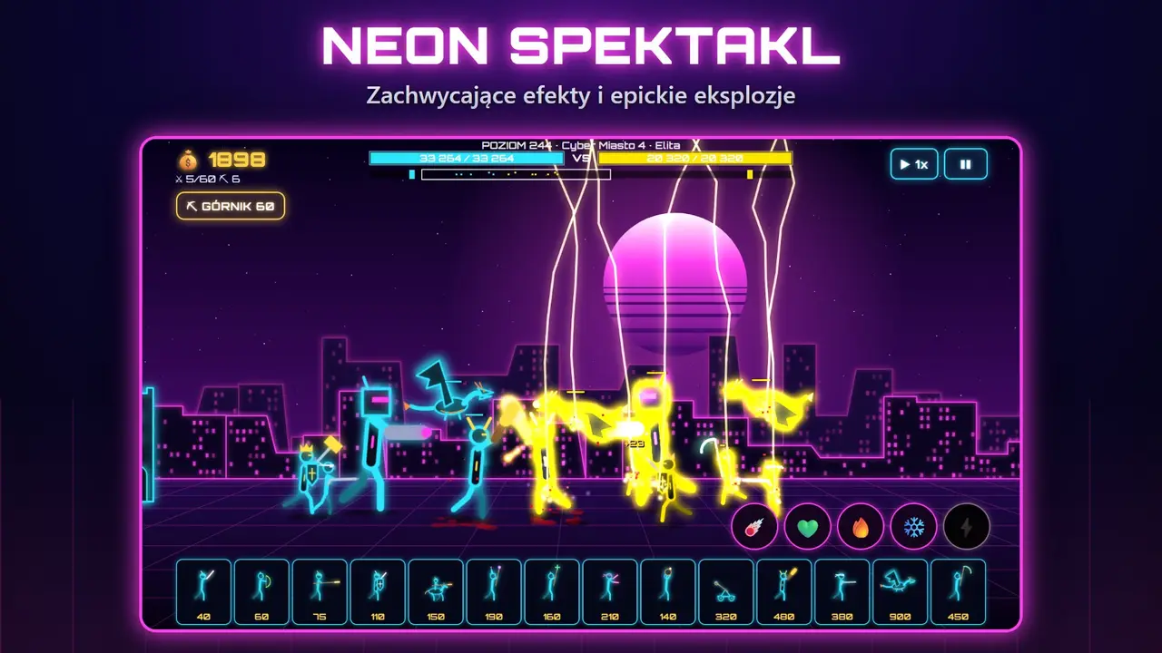 Neon Zamki – NEON SPEKTAKL. Zachwycające efekty i epickie eksplozje