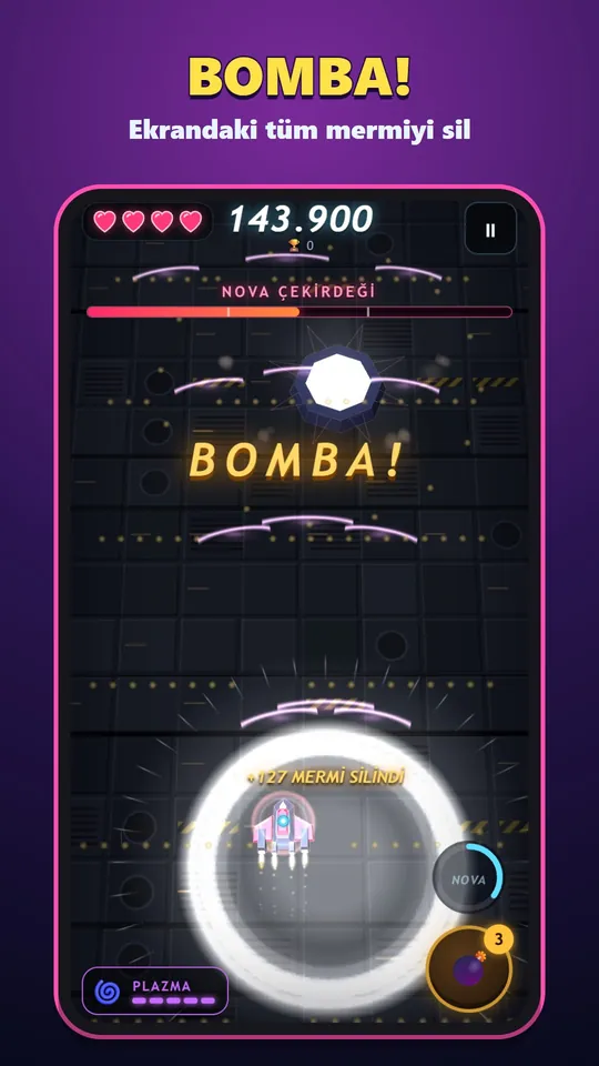 Nova Strike – Ekrandaki tüm mermileri silen bomba