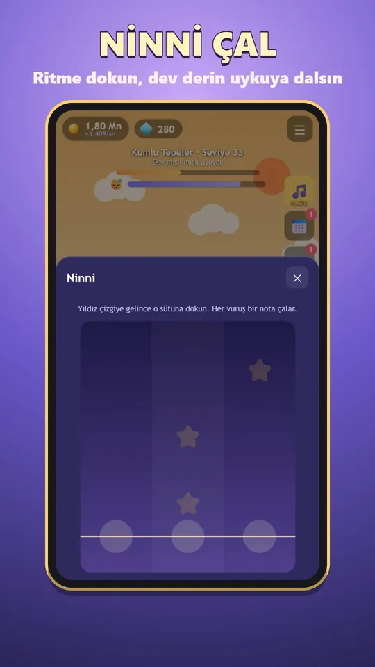 Sleeping Giant – Ninni ritim oyunu