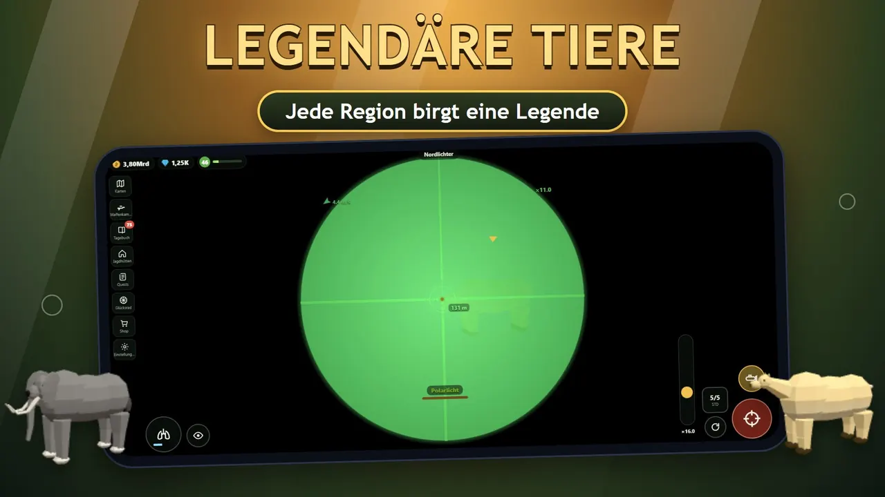 Sniper Diary: Jagd auf legendäre Tiere