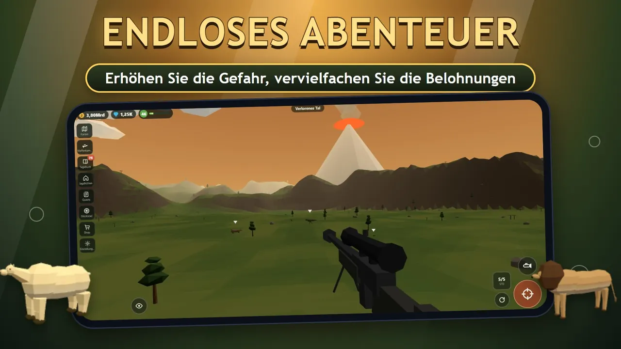 Sniper Diary: endlose Jagd mit Gefahrenstufen