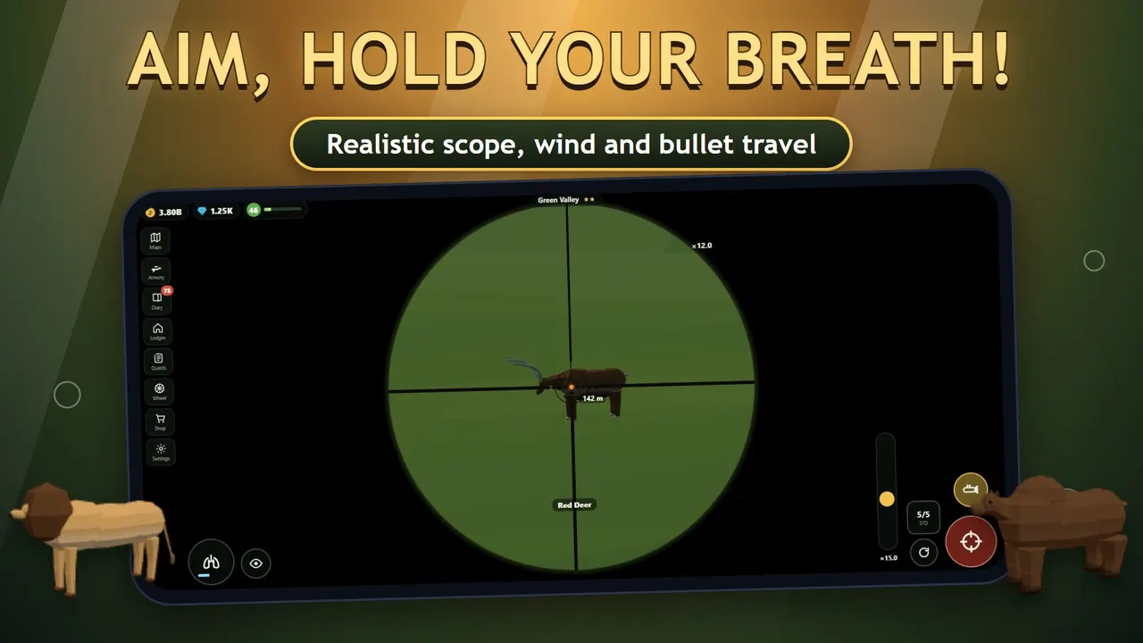 Sniper Diary: aiming through the scope