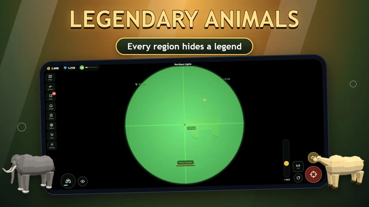 Sniper Diary: hunting a legendary animal