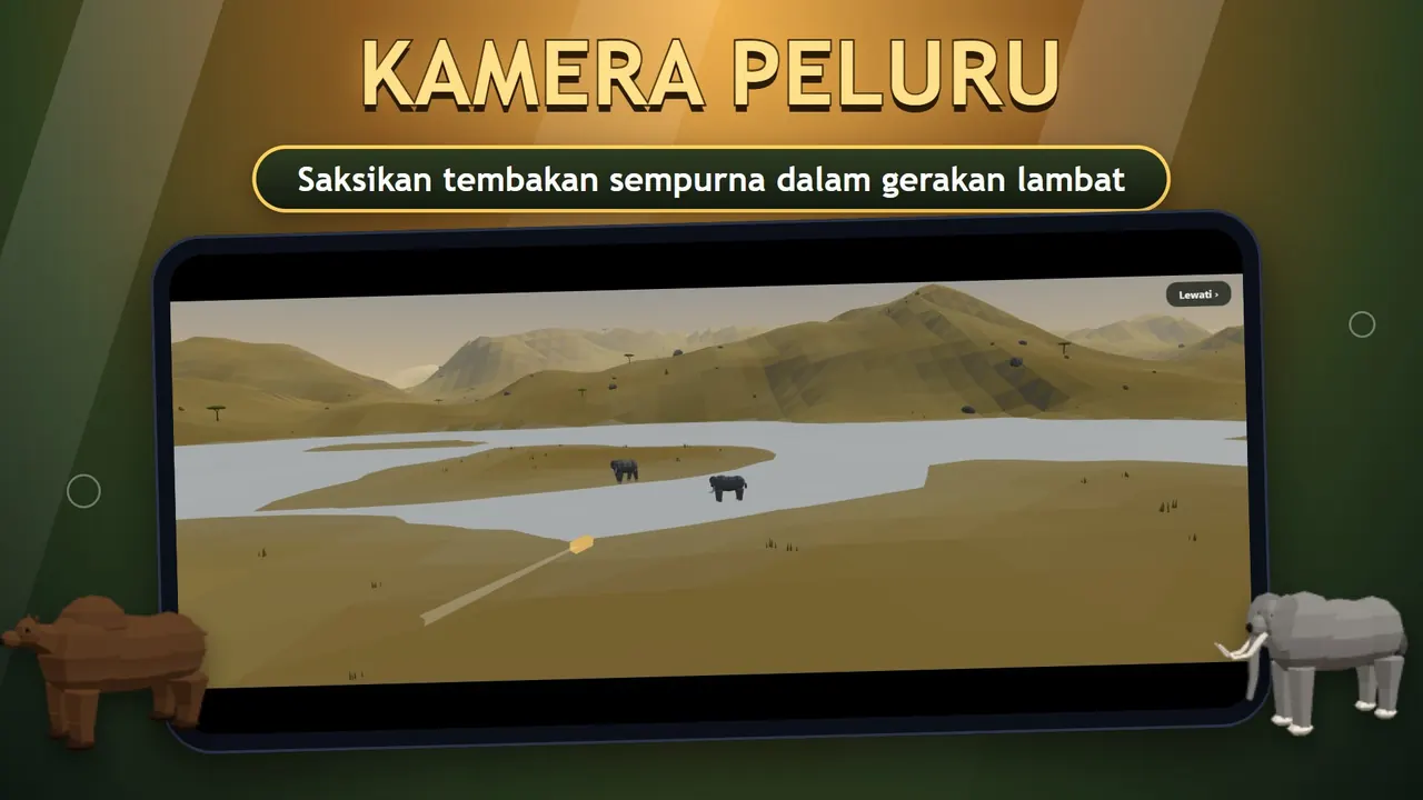 Sniper Diary: kamera peluru gerak lambat