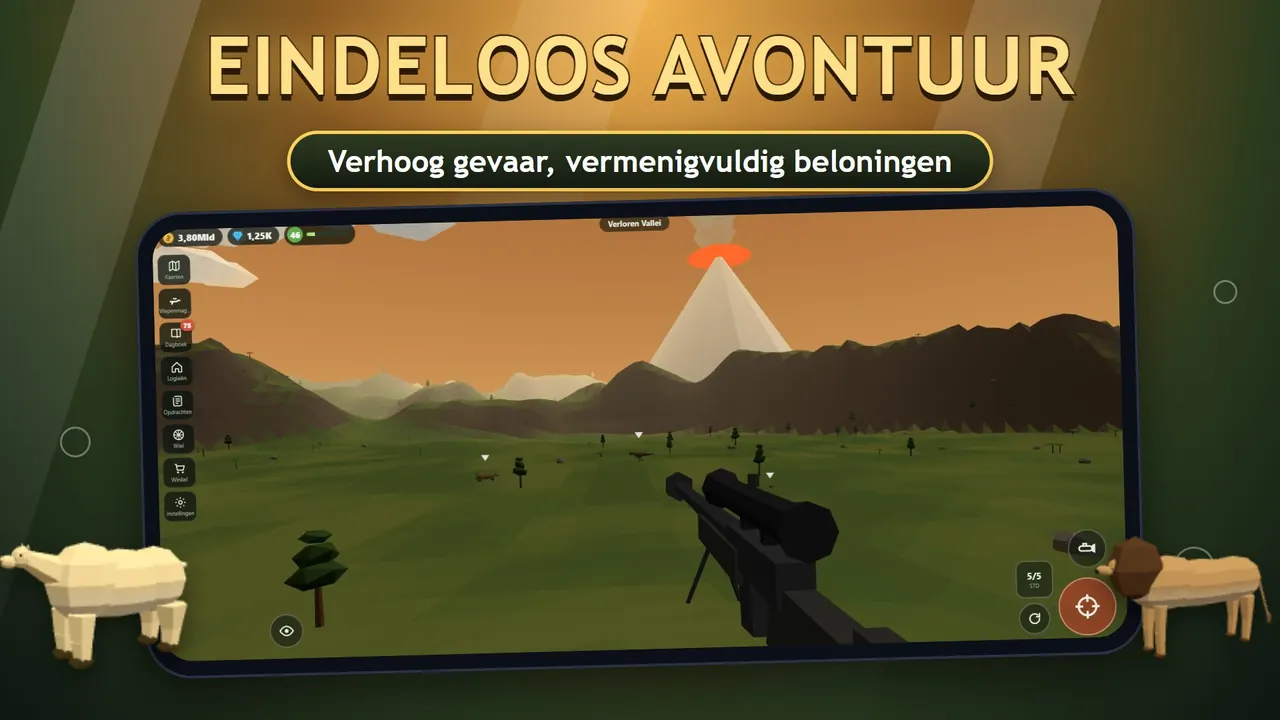 Sniper Diary: eindeloze jacht met gevaarniveaus