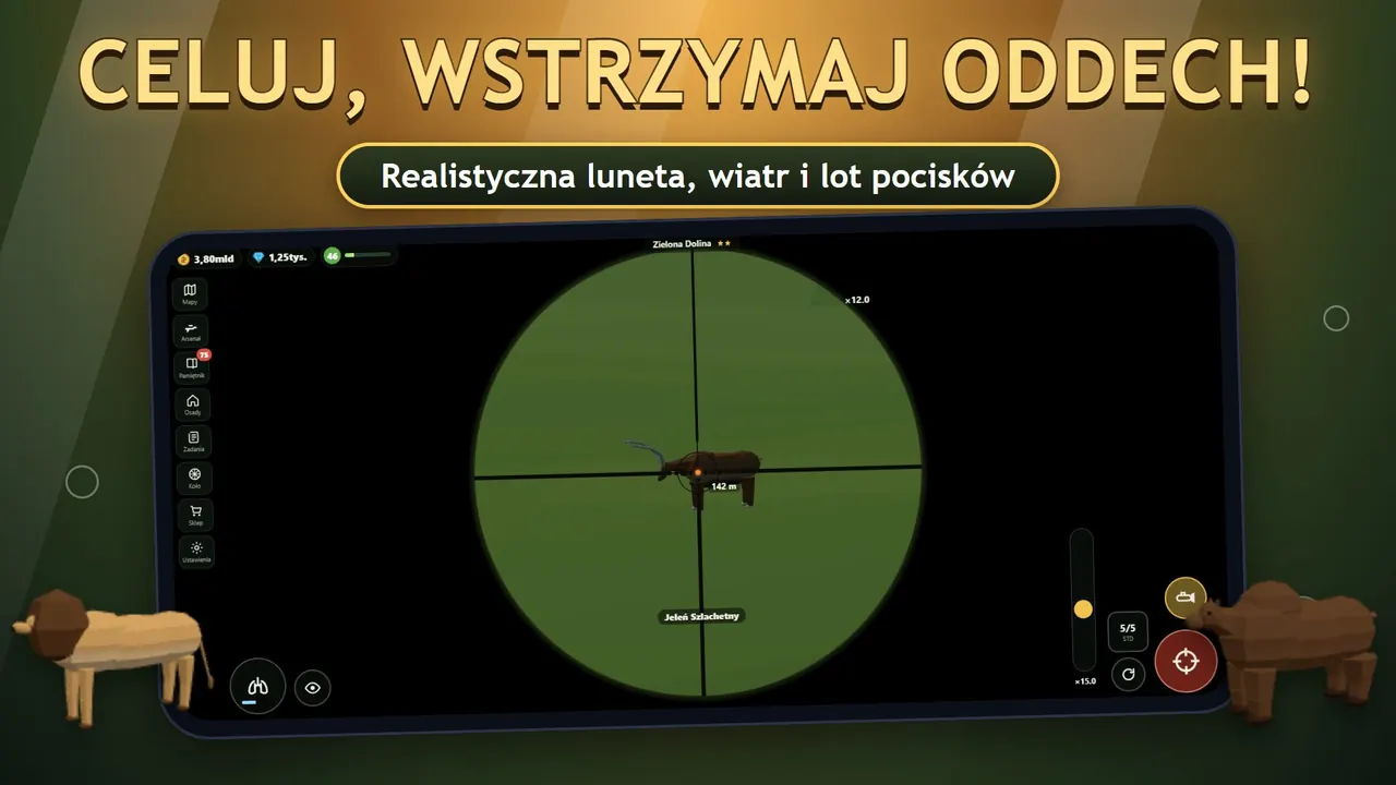 Sniper Diary: celowanie przez lunetę