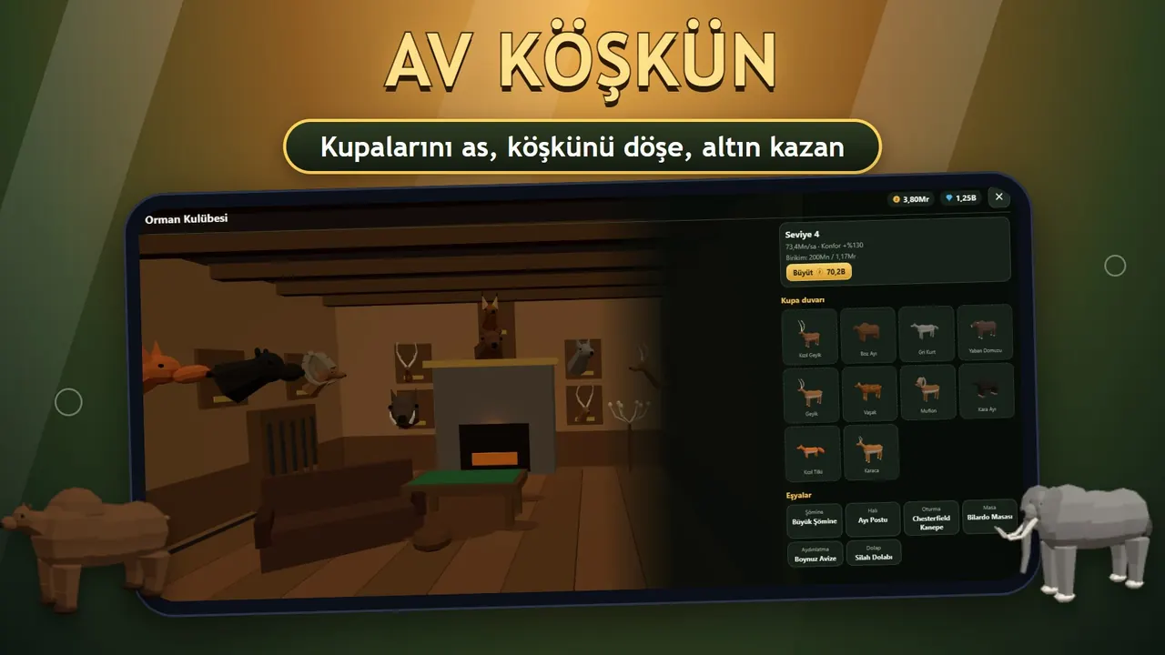 Sniper Diary kupa duvarlı av köşkü