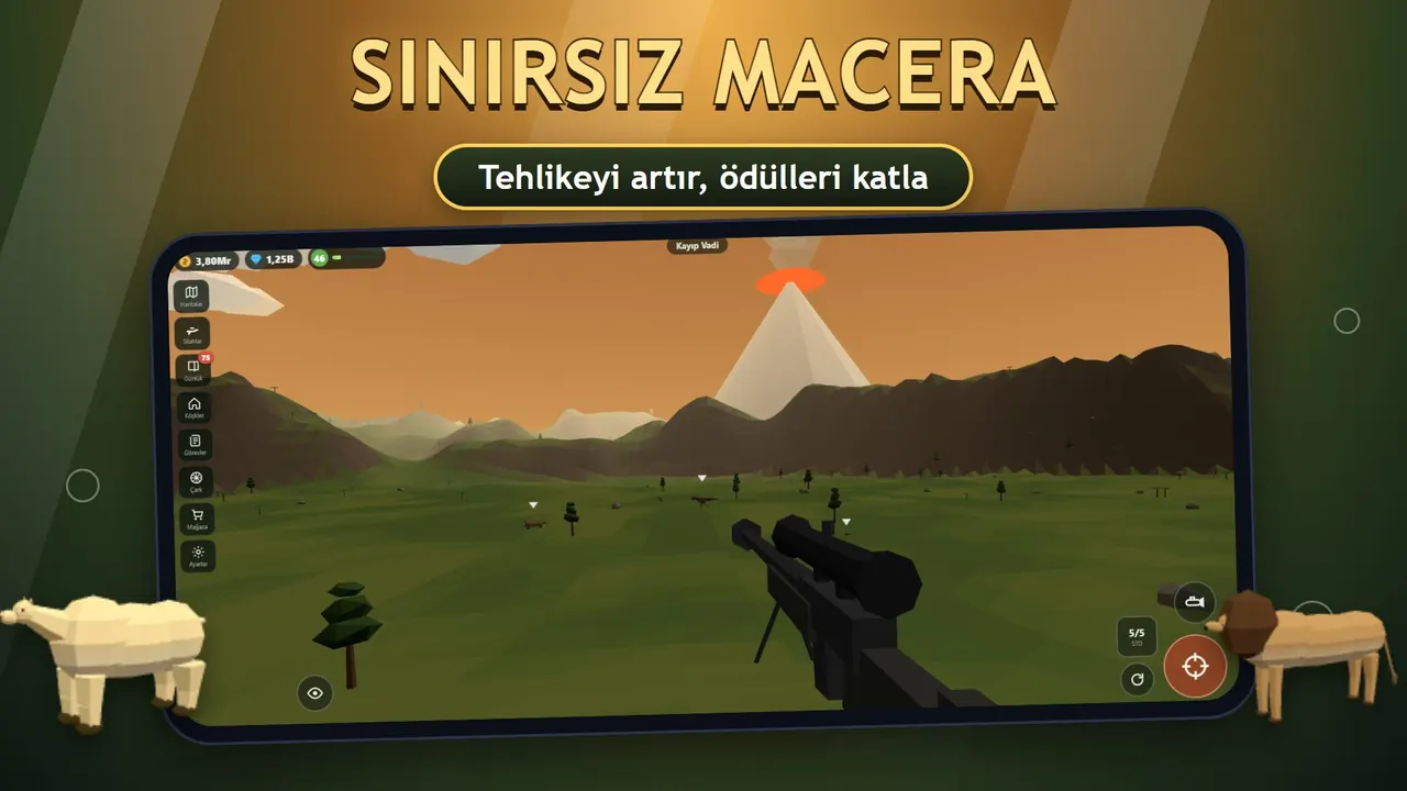 Sniper Diary tehlike seviyeli sonsuz av