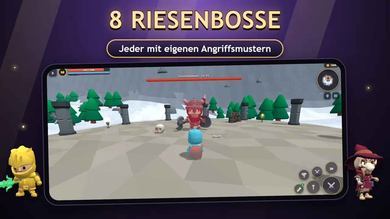 Wildblade – Ein Kampf gegen einen riesigen Boss