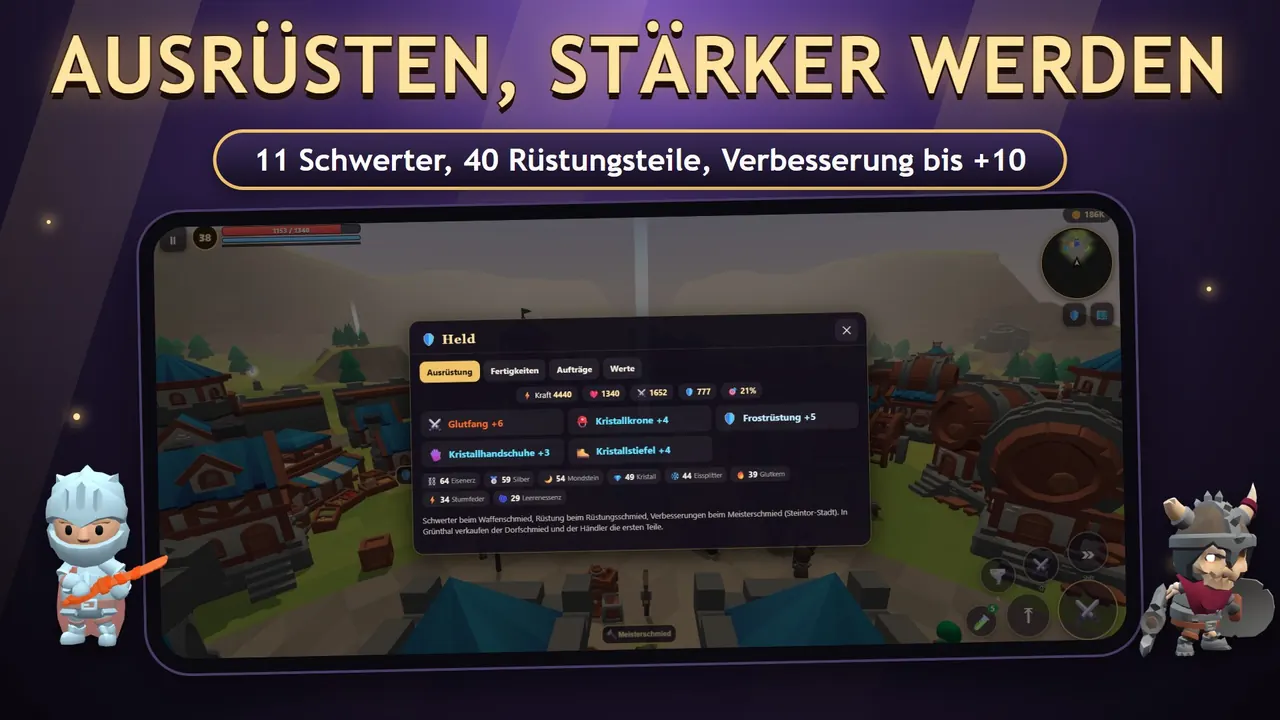 Wildblade – Schwerter, Rüstung und Verbesserungen