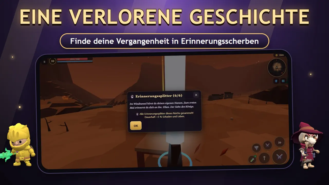 Wildblade – Eine Erinnerungsscherbe und die verlorene Geschichte