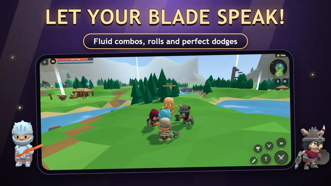 Wildblade – Fluid sword combo and a perfect dodge