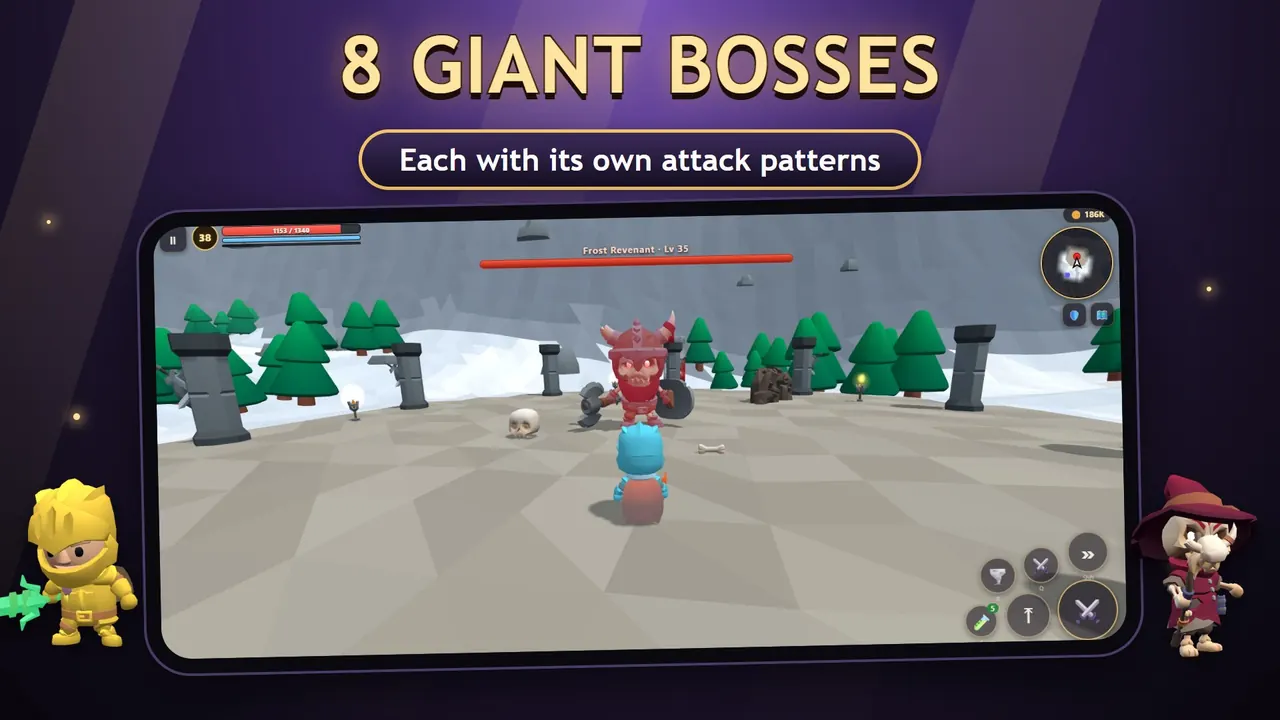 Wildblade – A giant boss battle