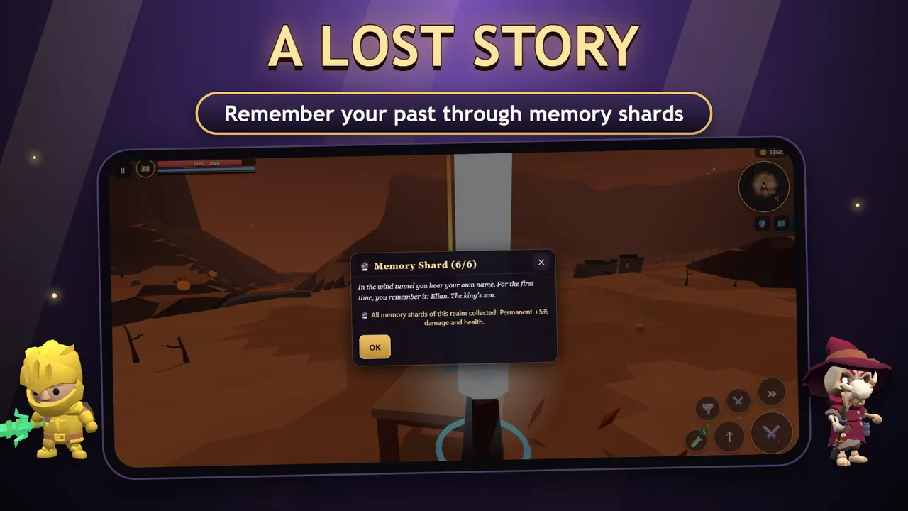 Wildblade – A memory shard and the lost story