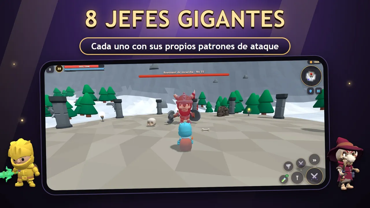 Wildblade – Batalla contra un jefe gigante