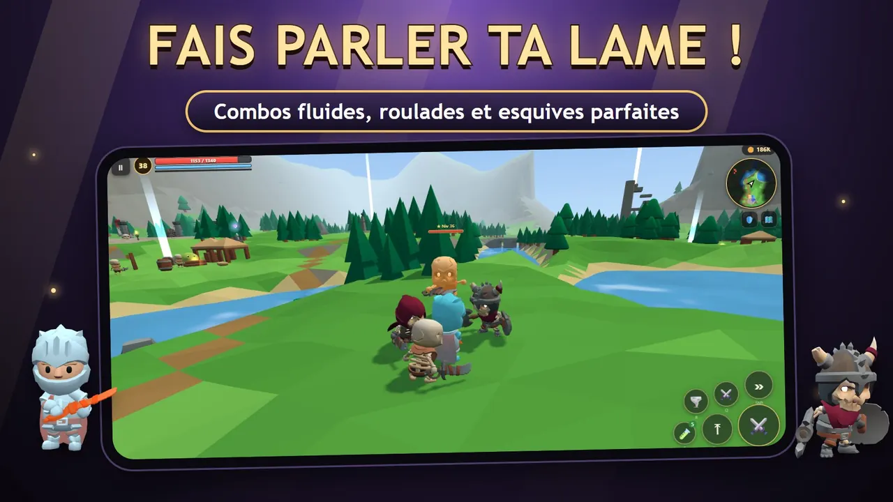 Wildblade – Enchaînement fluide à l'épée et esquive parfaite