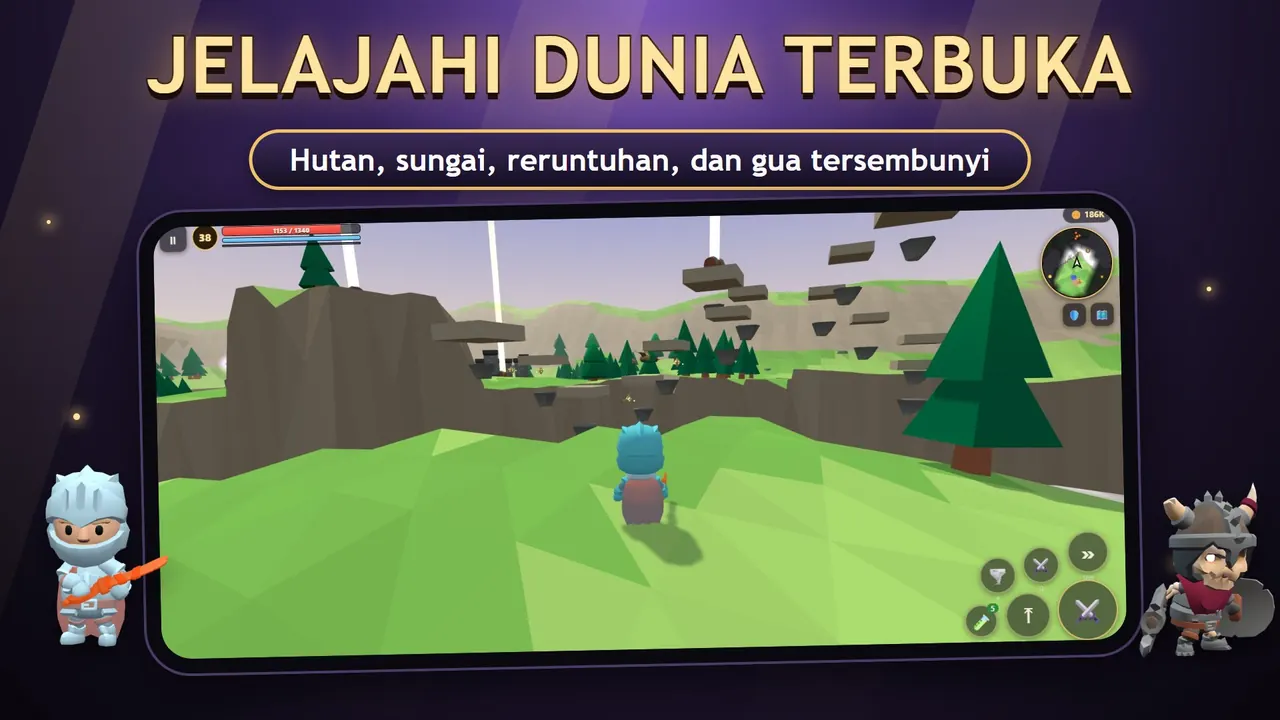 Wildblade – Menjelajahi dunia terbuka