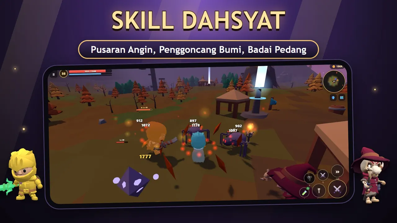 Wildblade – Skill pedang yang kuat