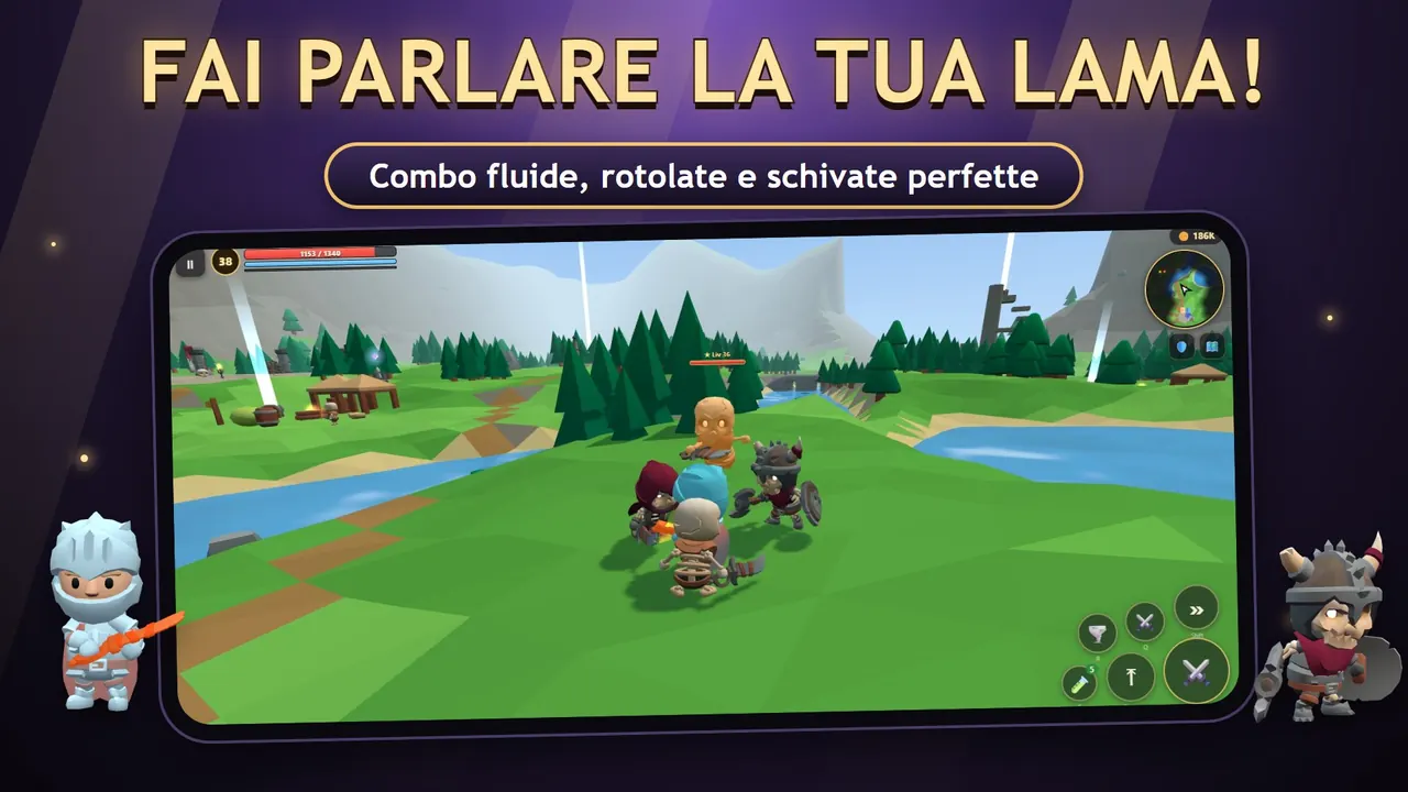 Wildblade – Combo fluida con la spada e una schivata perfetta
