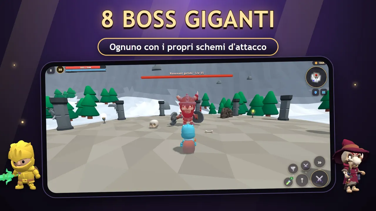 Wildblade – Battaglia contro un boss gigante