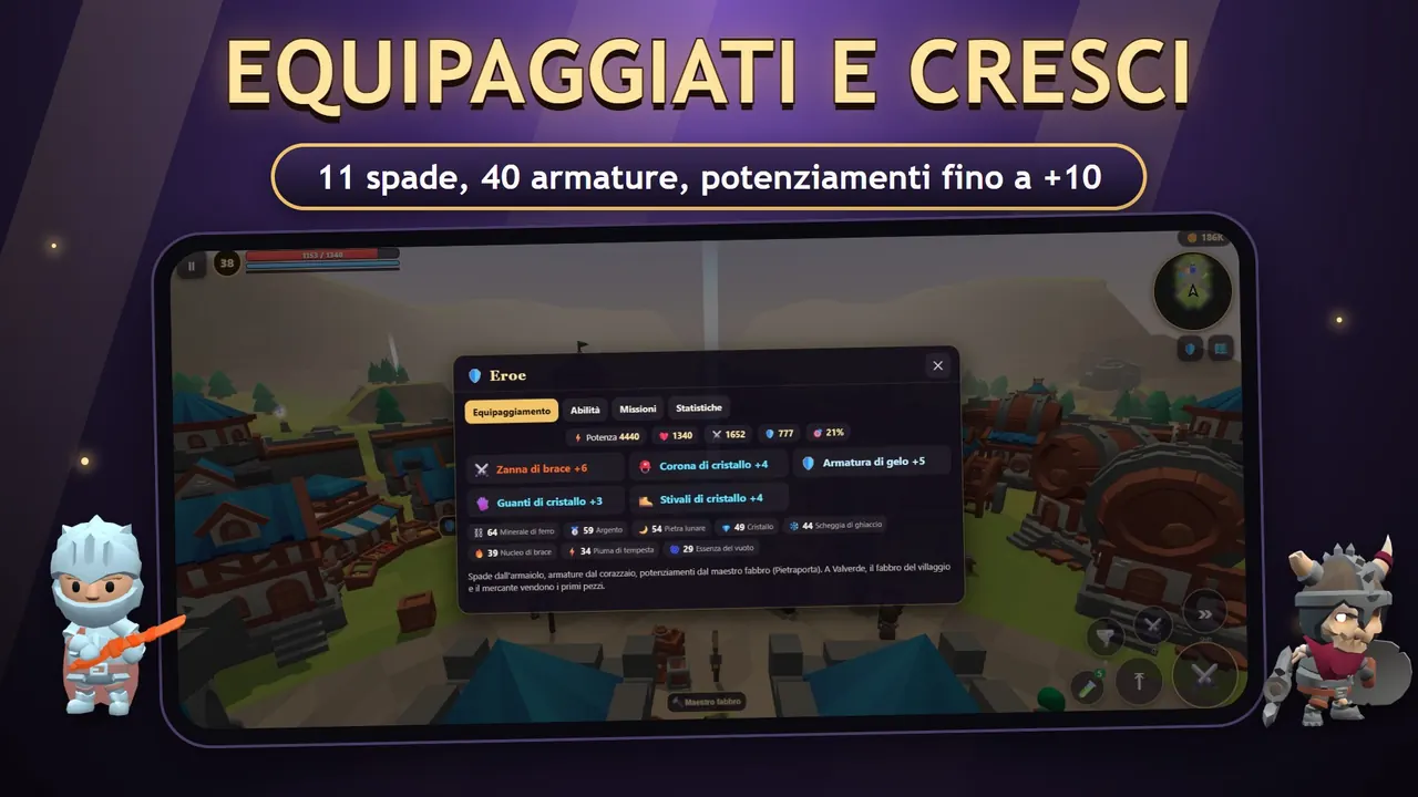 Wildblade – Spade, armature e potenziamenti