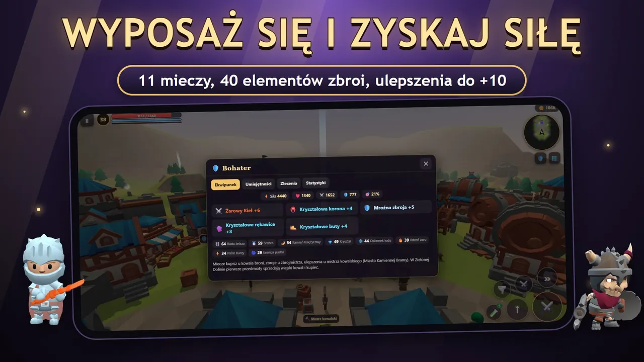 Wildblade – Miecze, zbroje i ulepszenia