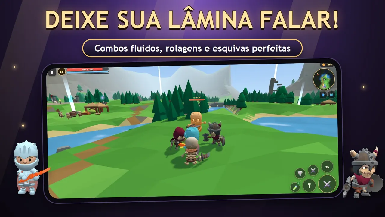 Wildblade – Combo de espada fluido e uma esquiva perfeita
