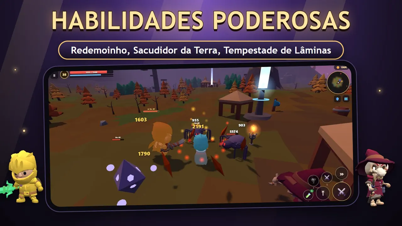 Wildblade – Habilidades poderosas com espada