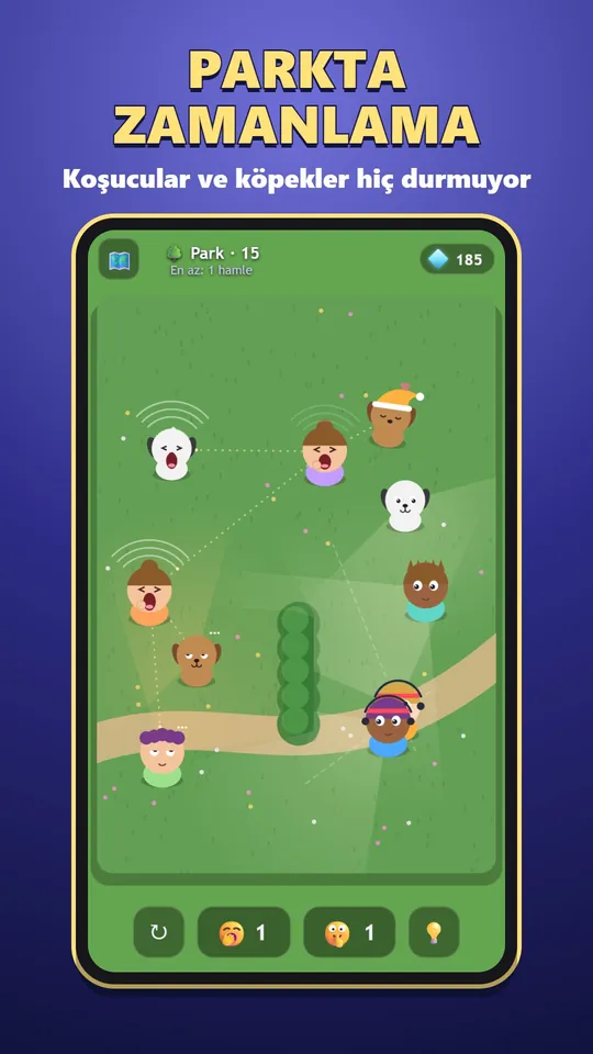 Yawn Chain – Parkta koşucular ve köpekler